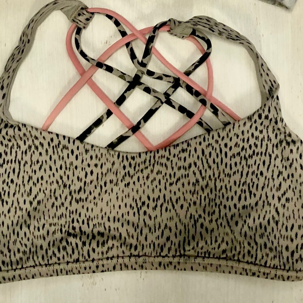 Lululemon Bra animal print